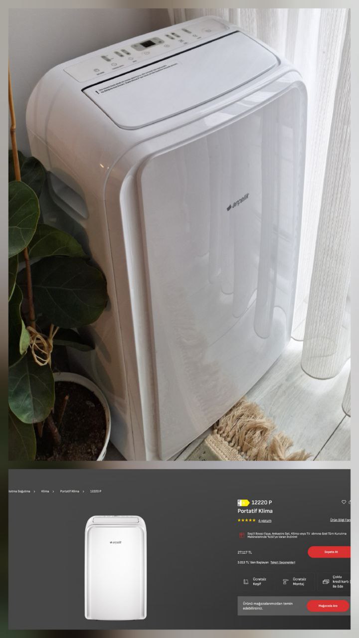 کولر گازی ایستاده  آرچیلیک سالم