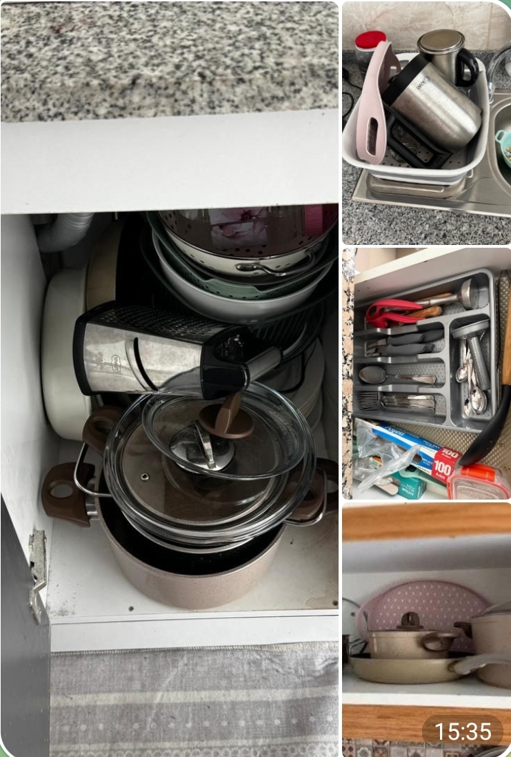 وسایل خانه همه باهم